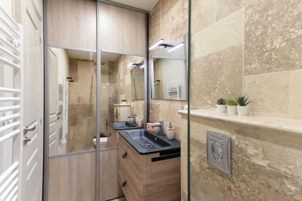 L19 1Bdr Massena Central 2Mins Sea/Promenadeac/Balcony Νίκαια Εξωτερικό φωτογραφία