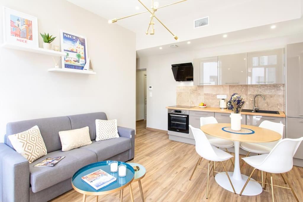L19 1Bdr Massena Central 2Mins Sea/Promenadeac/Balcony Νίκαια Εξωτερικό φωτογραφία